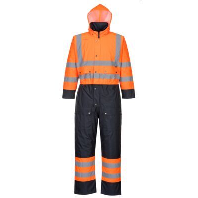 Hi-Vis Contrast Coverall - Lined Thumbnail