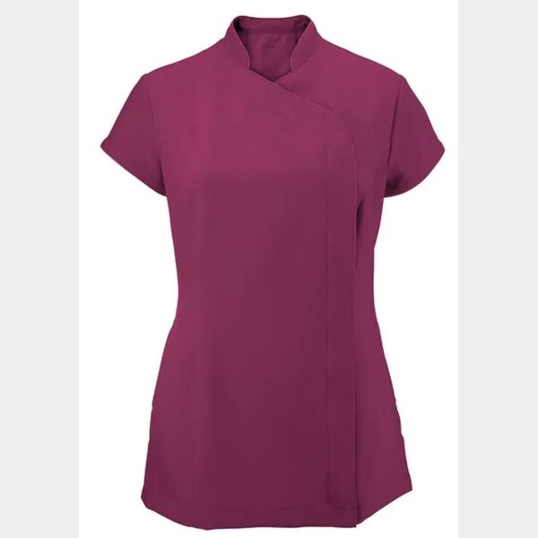 Zipped Wrap Tunic - Rasberry Thumbnail