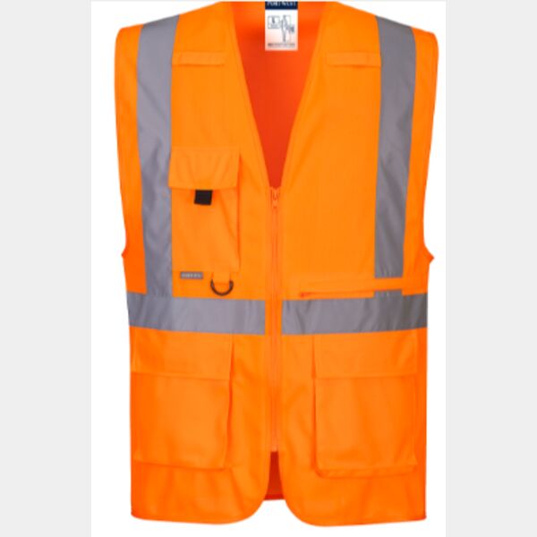 Hi-Vis Tablet Pocket Executive Vest Thumbnail