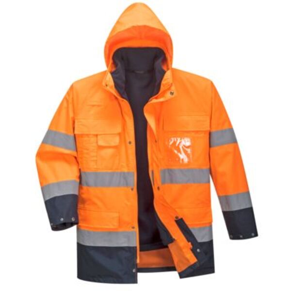 Hi-Vis 3-in-1 Contrast Lite Jacket  Thumbnail